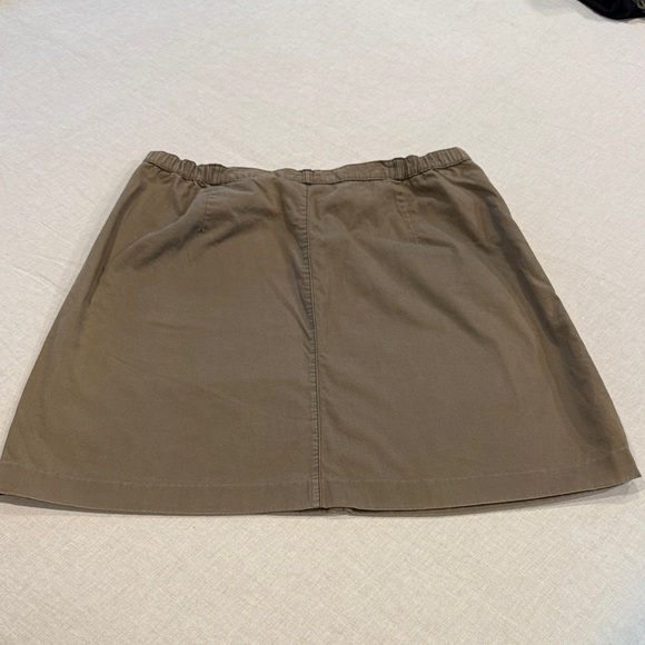 White Stag Olive Mini Skirt - Picture 6 of 8